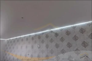 سقف کشسان مات در آشپزخانه