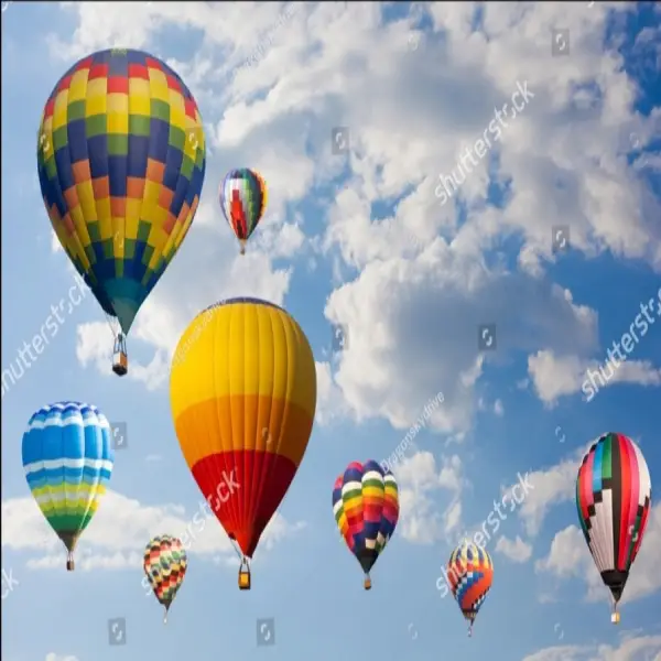 سقف کشسان چاپی بالون رنگی کد 1036405690